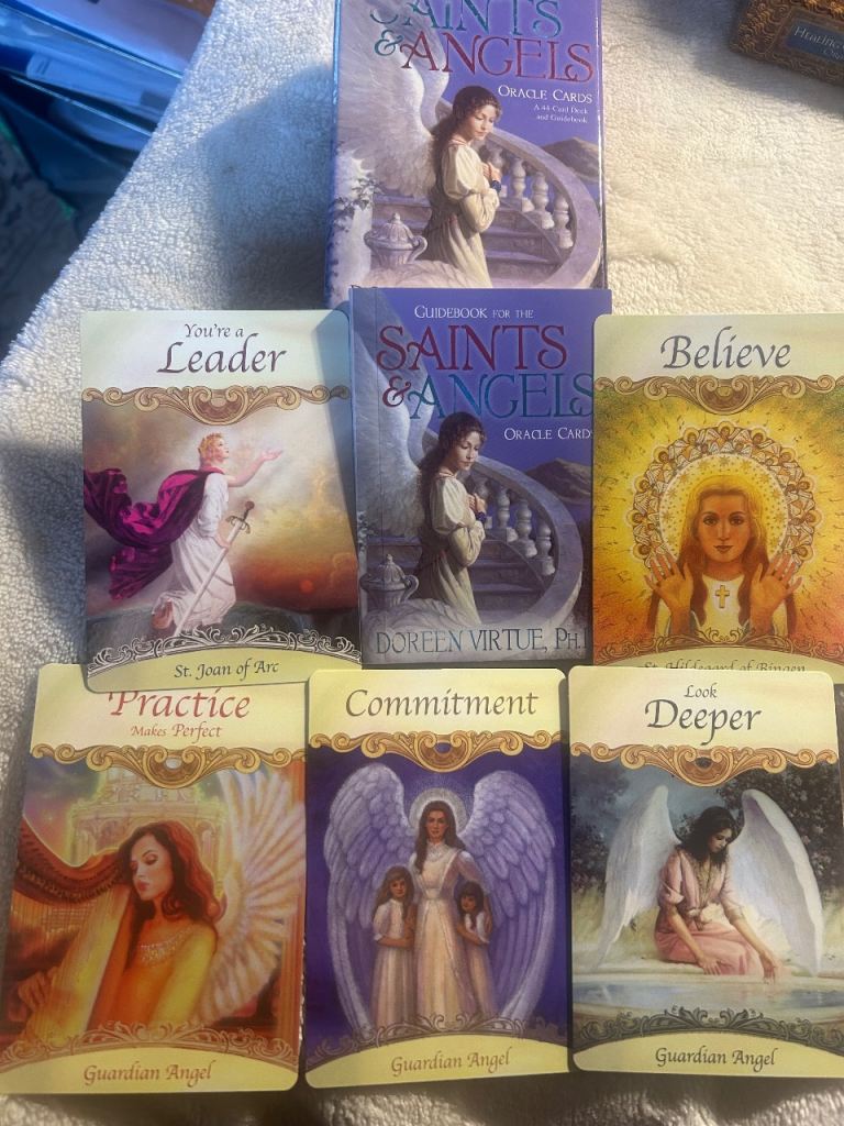 Saints & Angels Oracle Cards - Doreen Virtue - 2005