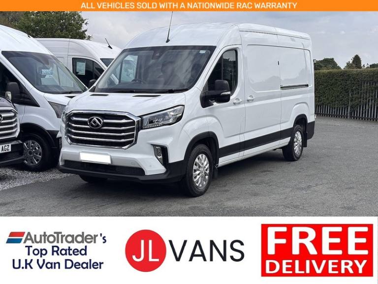 2023 Maxus Deliver 9 2.0 D20 150 Lux High Roof Van PANEL VAN DIESEL Manual