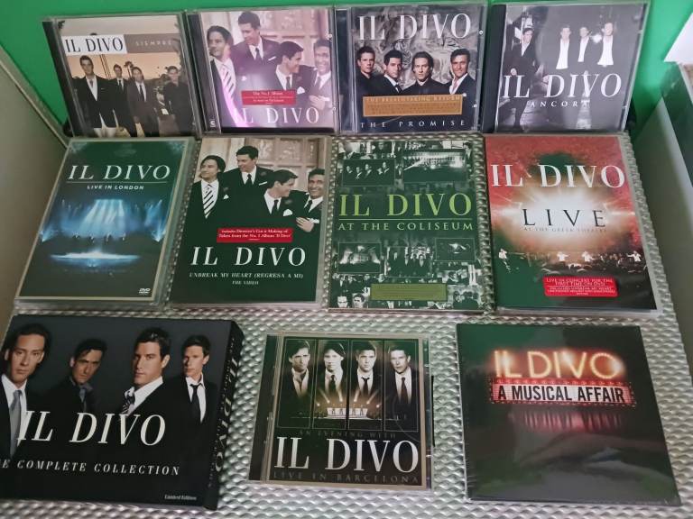 Dvd/cd bundle il Divo collection