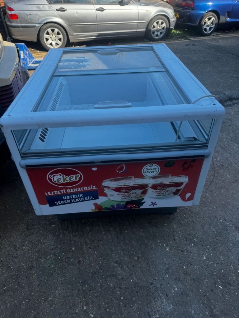 Commercial Display chest freezer cafe shop restaurant supermarket 