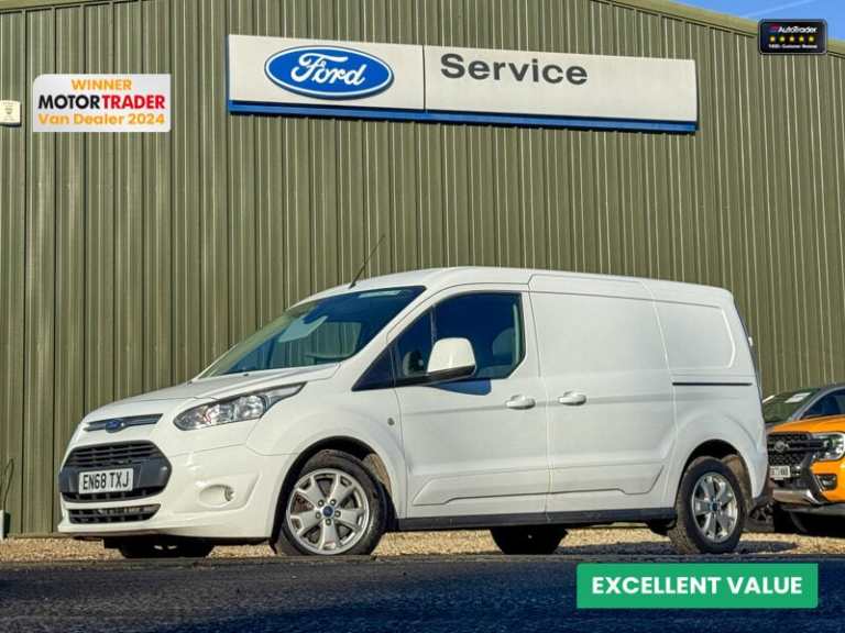 2018 Ford Transit Connect LWB L2H1 [SOLD CM] Low Roof Limited 240 Air Con Alloys Senso Panel Van ...