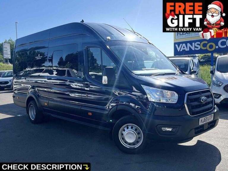 2019 Ford Transit 2.0 460 EcoBlue Leader Minibus Double Cab 5dr Diesel Manual RWD L4 High Roo Min...