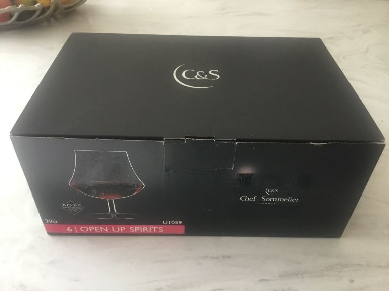 chef & sommelier ‘open up spirits’ unused box of 6 cost £60 accept £25