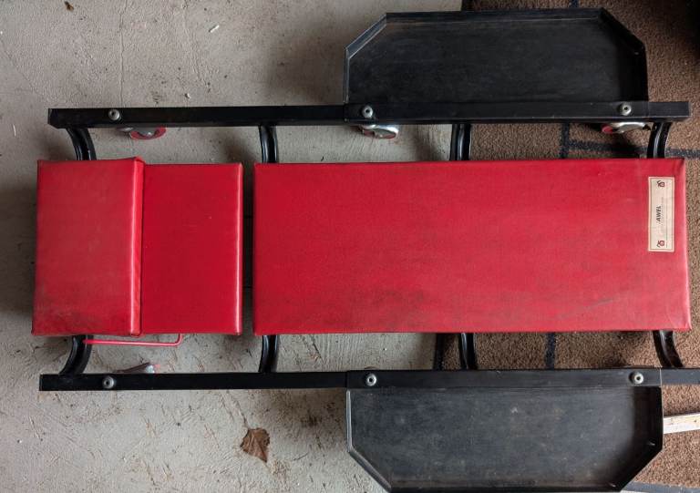 Foldable Z Type Workshop Car Creeper