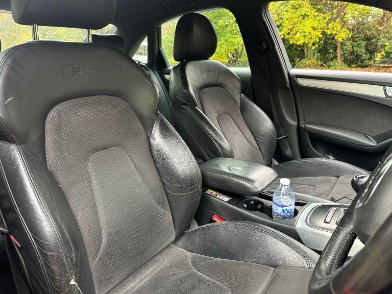 2010 Audi A4 Sline 2.0 TDi Hpi clear half leather interior 
