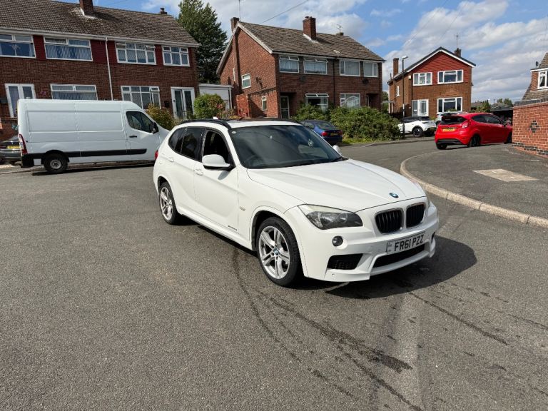 2011 BMW X1 2.0D M Sport X-DRIVE AUTO WHITE 121k FSH
