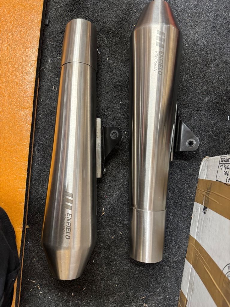 Royal Enfield 650 Interceptor Continental GT exhausts