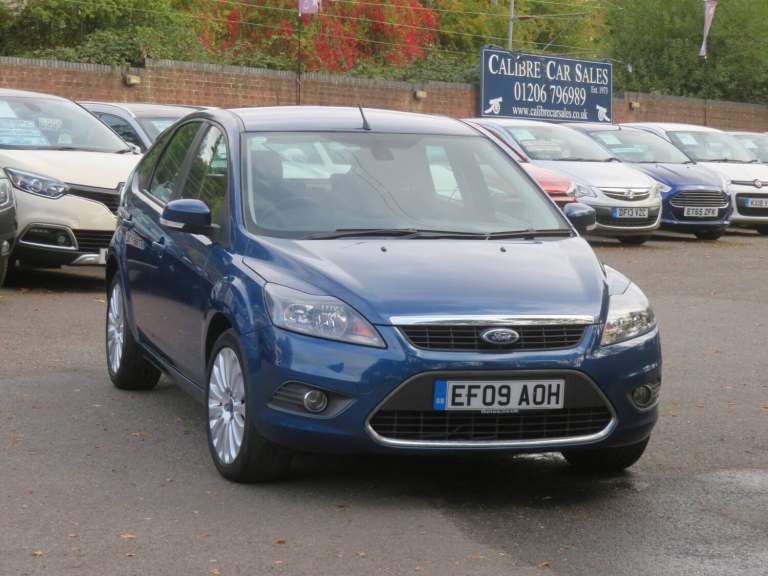 2009 Ford Focus 1.6 Titanium 5dr Auto Petrol Blue ULEZ HATCHBACK Petrol Automatic