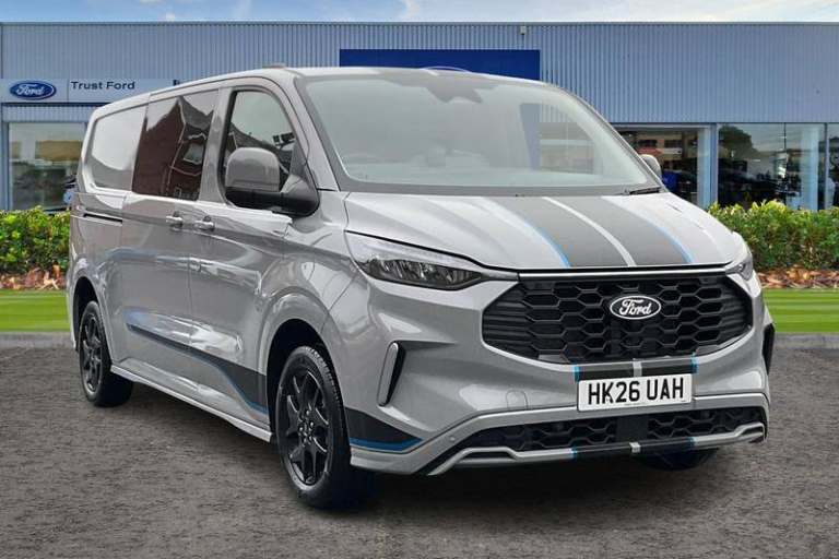 2026 Ford Transit Custom 2.0 EcoBlue 170ps H1 Double Cab Van Sport Auto PANEL VAN DIESEL Automatic