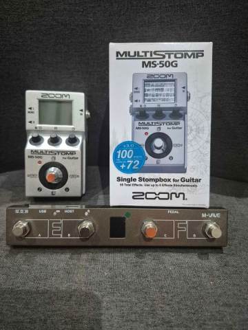 Zoom MS-50G and M VAVE chocolate + MIDI controller, £70.00 for Sale