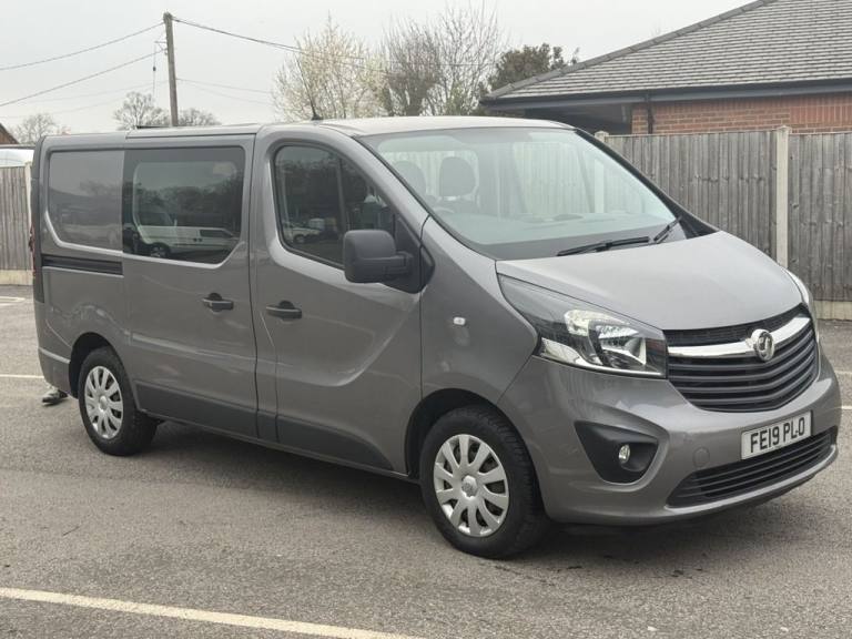 2019 Vauxhall Vivaro 2900 1.6CDTI BiTurbo 125PS Sportive H1 D/Cab PANEL VAN DIESEL Manual