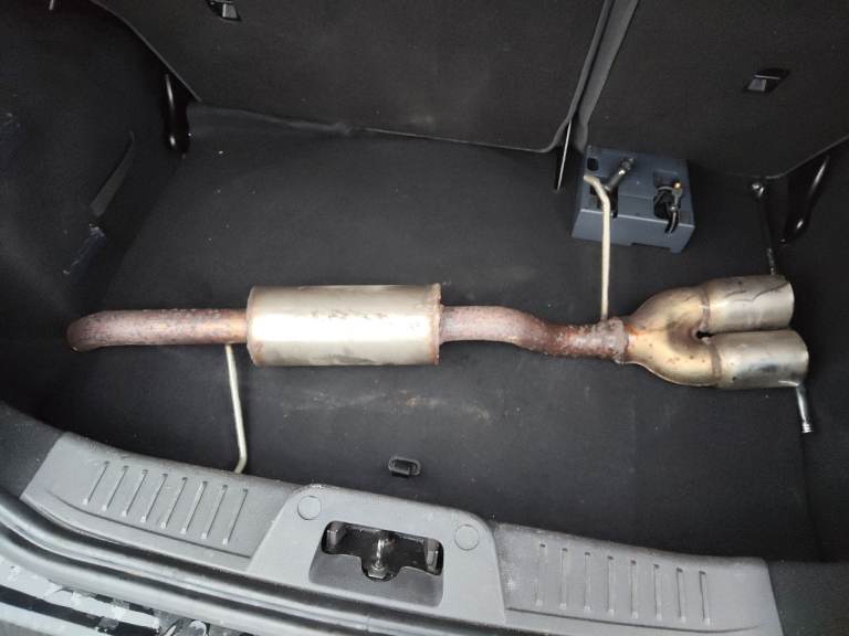 Fiesta exhaust will fit 2008 on 