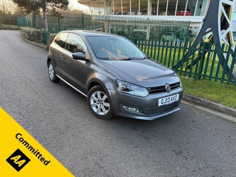 2013 13 VOLKSWAGEN POLO 1.2 MATCH HATCHBACK 3DR PETROL MANUAL EURO 5 (60 PS)**EX