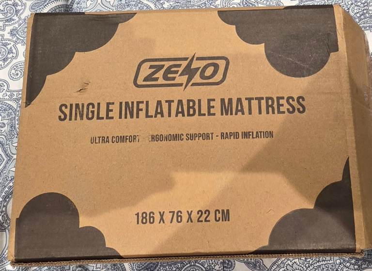Single inflatable mattress 