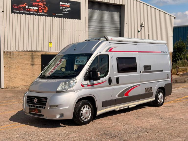 2011 Fiat TRIGANO TRIBUTE 665 AUTOMATIC 3 BERTH CAMPER VAN WITH FIXED REAR BED