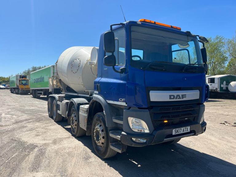 DAF TRUCKS CF 400 McPHEE CONCRETE MIXER , OCTOBER MOT , READY FOR WORK