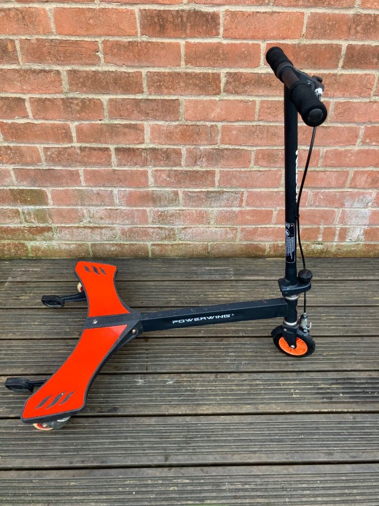 Razor Powerwing Scooter – Black and Red, Good Condition