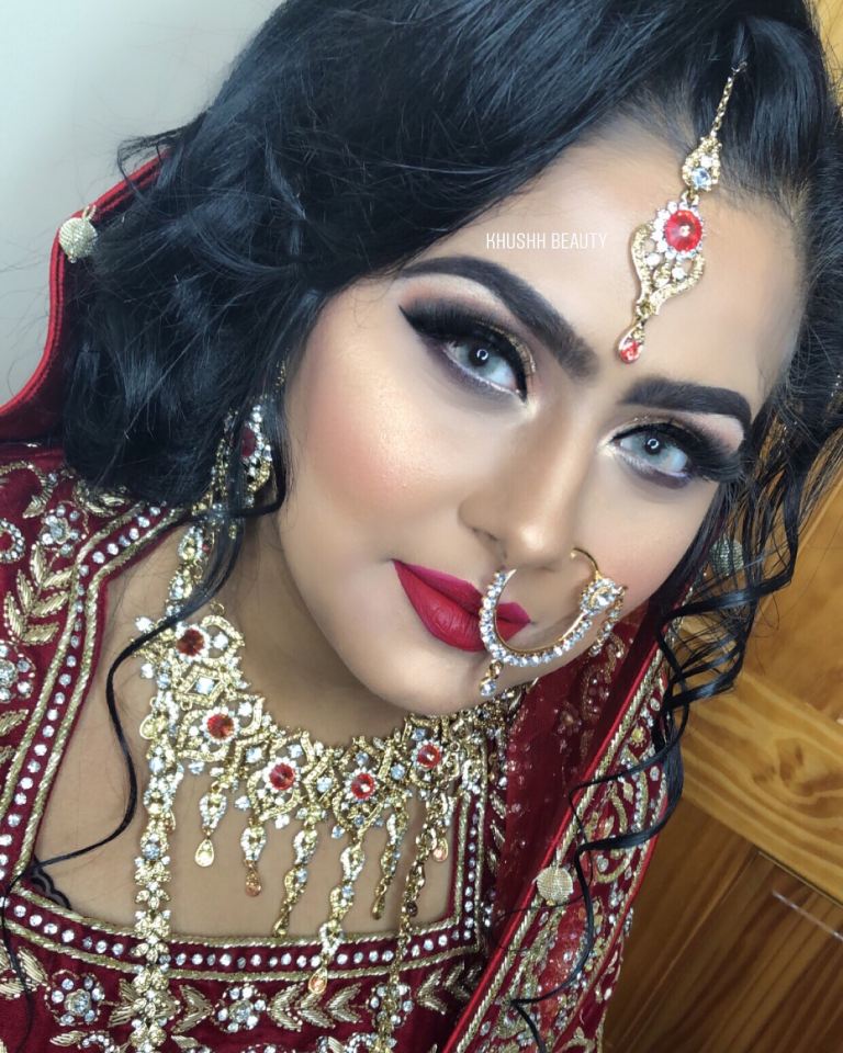 Makeup artist hair stylist and hijab stylist Birmingham 