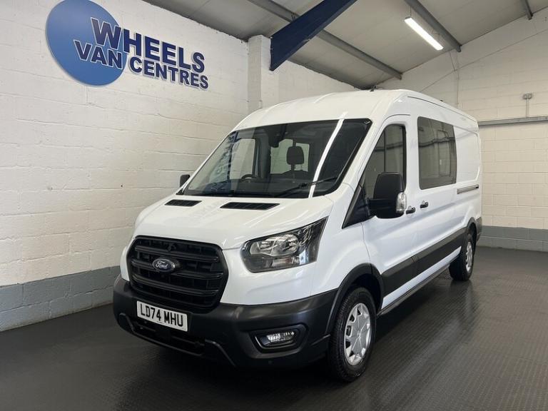2024 Ford Transit 2.0 350 EcoBlue Trend Crew Van Double Cab 5dr Diesel Manual L3 H2 Euro 6 (s Com...