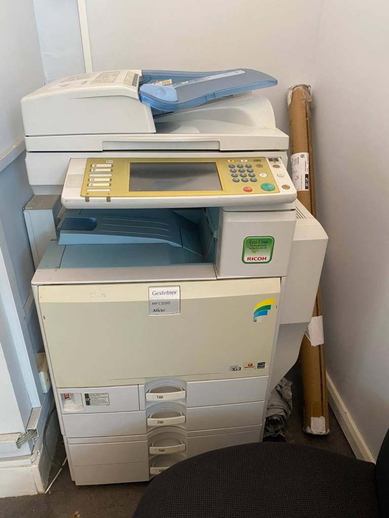 Ricoh/Gestetner Aficio MP C3500 Colour Multifunction Printer – Great Working Condition