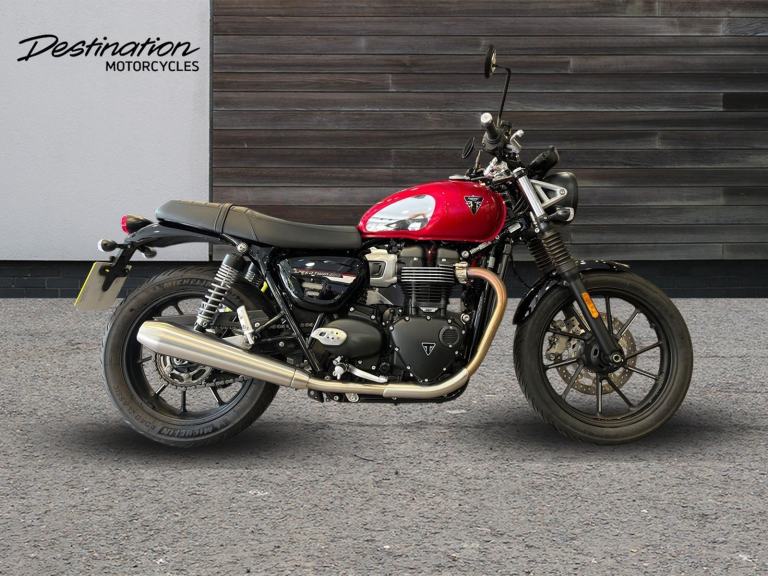 2023 Triumph SPEED CHROME EDITION red 5 Speed
