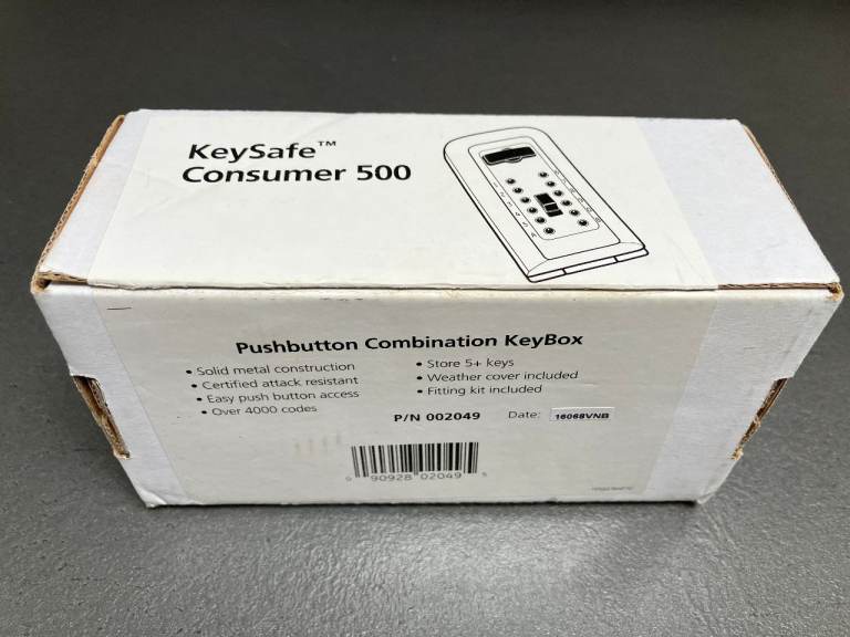 KeySafe Consumer 500 Heavy Duty Key Safe – New Unused 