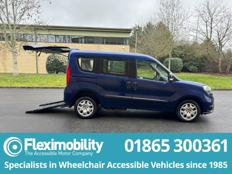 2017 Fiat Doblo  Wheelchair Accessible Vehicle  - 3 seats - 1.6 Multijet 95 Easy  MPV Diesel Manual