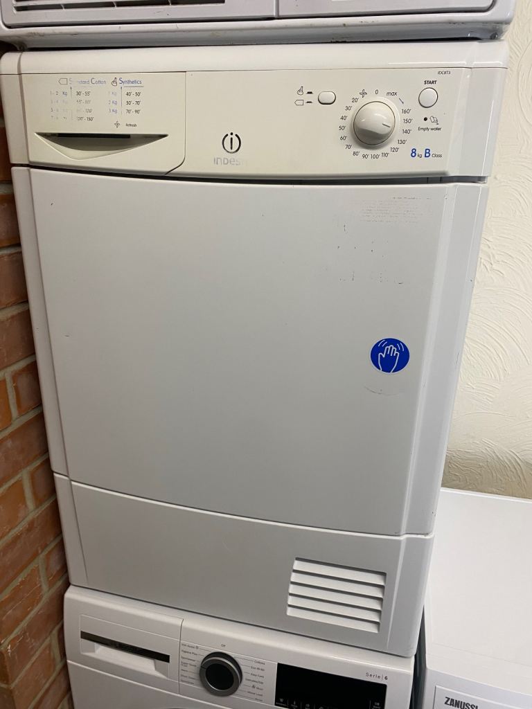 🚚✅WHITE INDESIT 8KG CONDENSER TUMBLE DRYER £100 WE DELIVER 