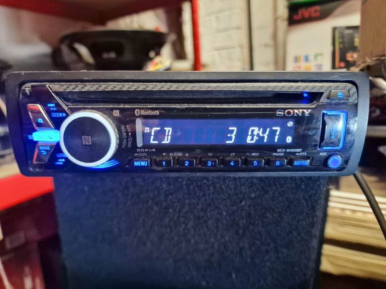 SONY MEX 4000BT SINGLE DIN STEREO