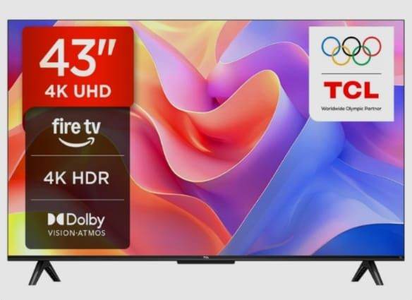 TCL 43-inch 4K UHD Smart TV with Fire TV – As New