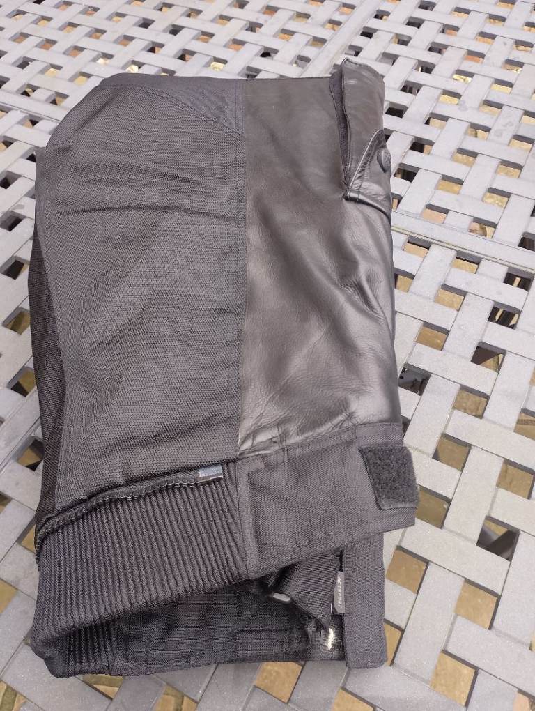 New Motorcycle trousers and gloves