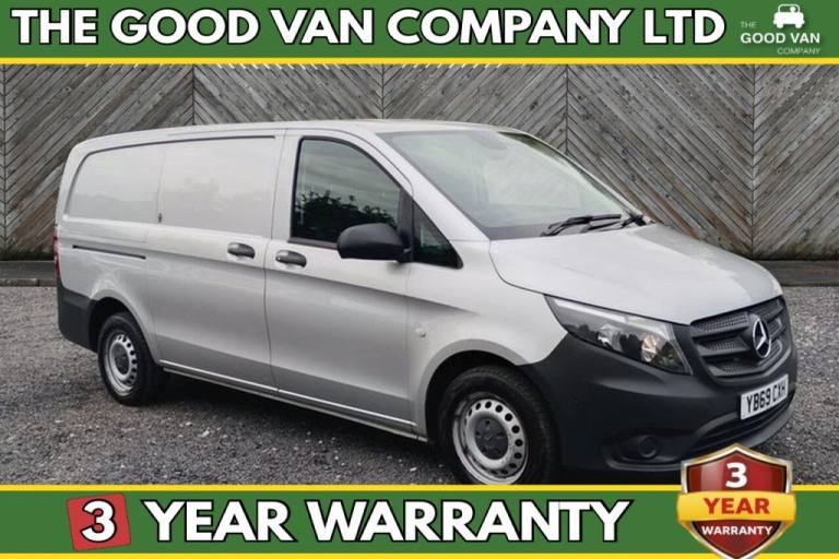 2019 Mercedes-Benz Vito L2 110 CDI Pure LWB / FREE 3 YEAR WARRANTY COVER ON THIS VAN  Long Premiu...