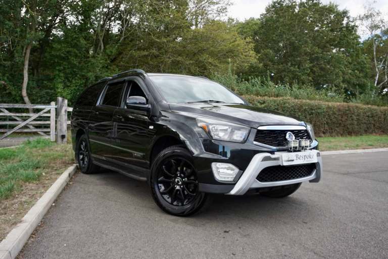 SSANGYONG MUSSO PICK UP TRUCK CHEAP NO VAT ULEZ 4WD 4x4 DIESEL