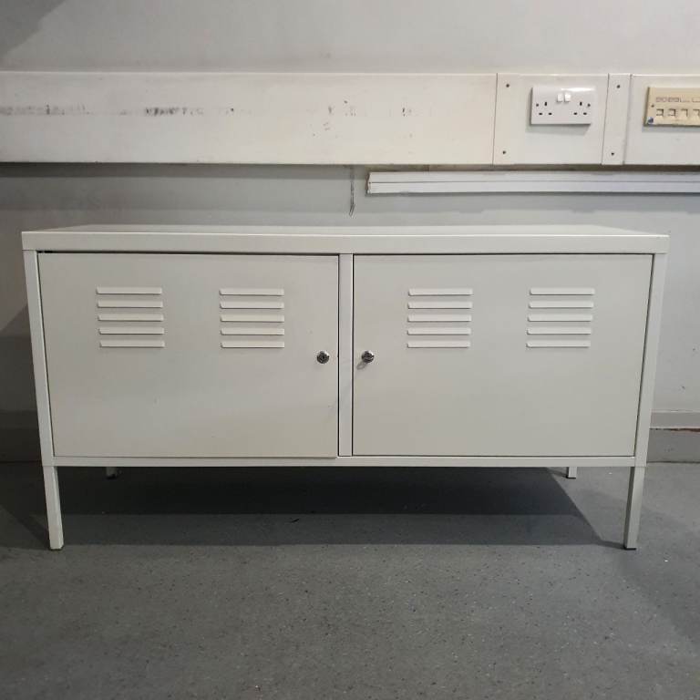 IKEA PS 20463 White Metal Cabinet – RRP £89 - £50 - SE6 or W4