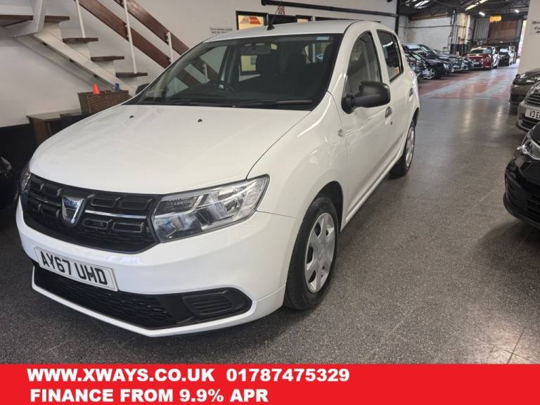 2017 67 DACIA SANDERO 1.0 SCE AMBIANCE HATCHBACK 5DR PETROL MANUAL EURO 6 (75 PS