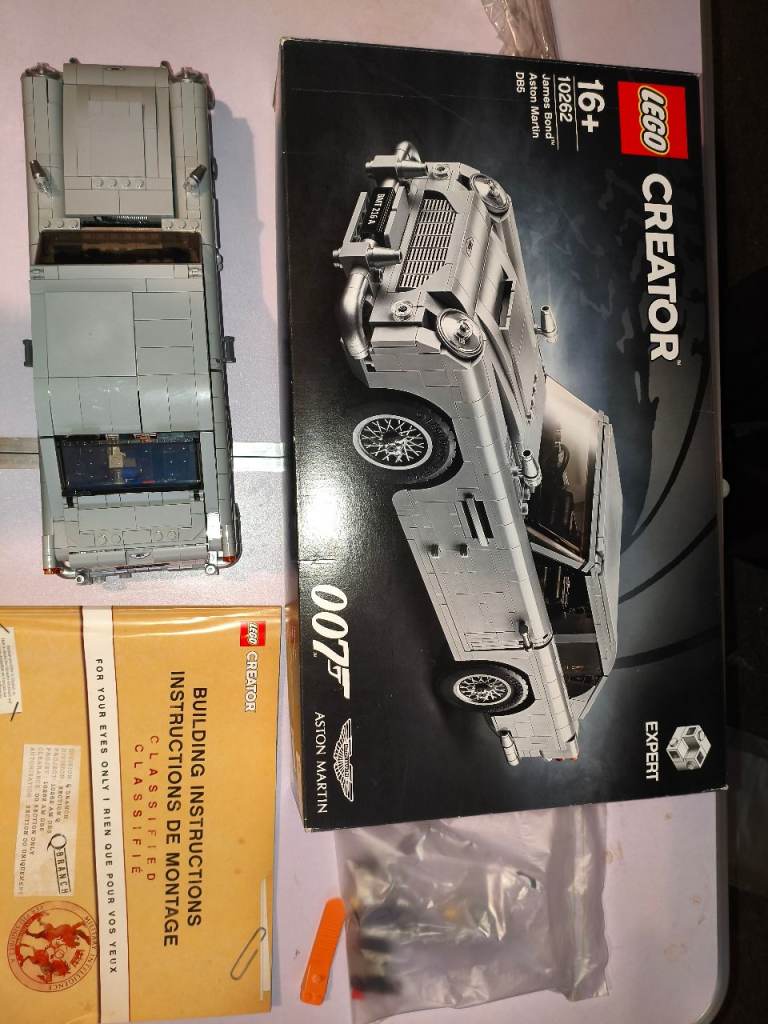Lego 10262 James bond Aston Martin db5