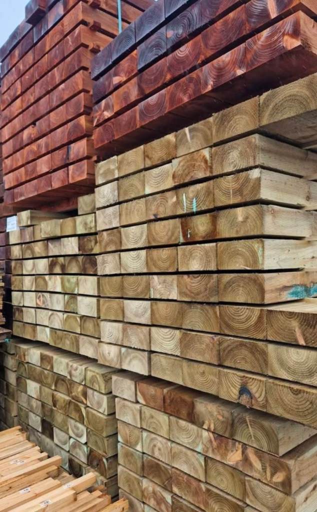 Timber sleepers 