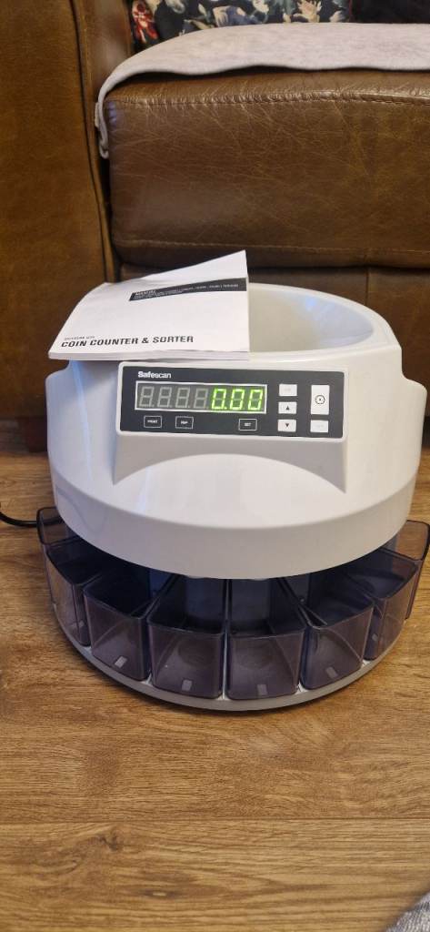 Safescan 1250 Coin Counter & TP230 Thermal Printer – As New