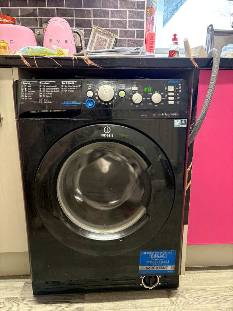 Indesit Washing Machine – Black,
