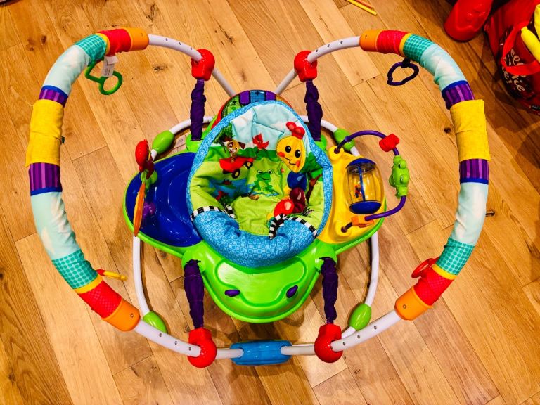 Baby Einstein Neighborhood Friends Activity Jumper with Lights and Music, 6 Months+