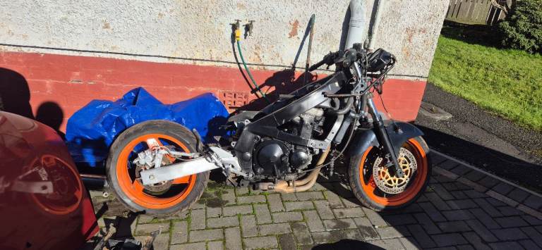 Kawasaki ZZR600 Rolling Frame with V5