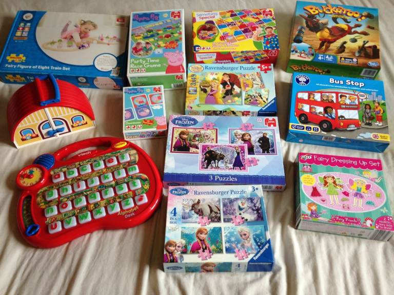 12 X Toys, Games and Puzzles for 3+ years