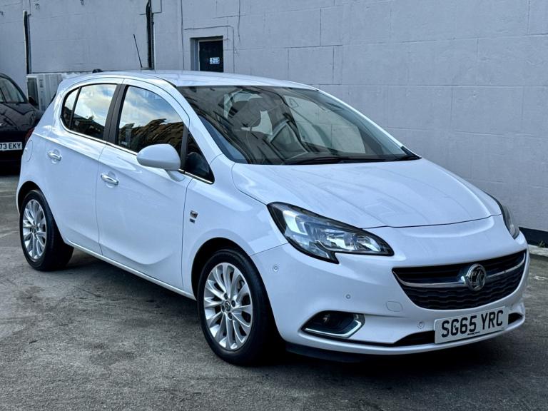 2015 VAUXHALL CORSA 1.2 i SE White Manual Petrol