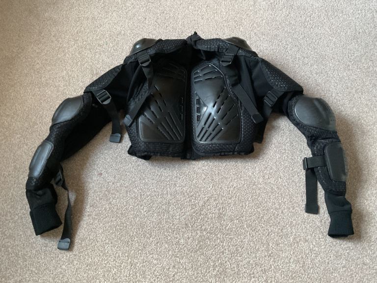 Kids Motocross Full Body Armour Size Large Fits Approx Age 9-11 MX Youth Chest Protector PITBIKE KTM