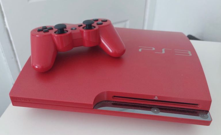 Sony PlayStation 3 slim red 320gb ps3