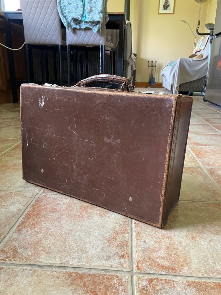 Small hard suitcase