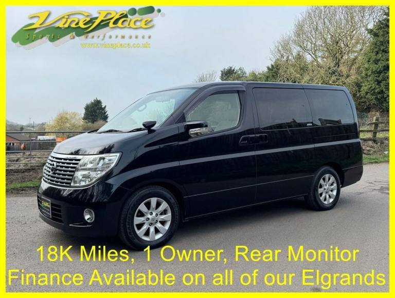 2007 Nissan Elgrand 3.5 X, 18K Miles, Auto,8 Seats MPV Petrol Automatic