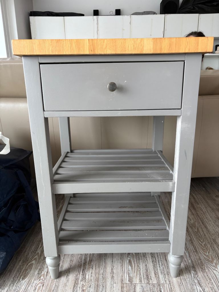 Solid Oak Butchers Block/ Kitchen Island