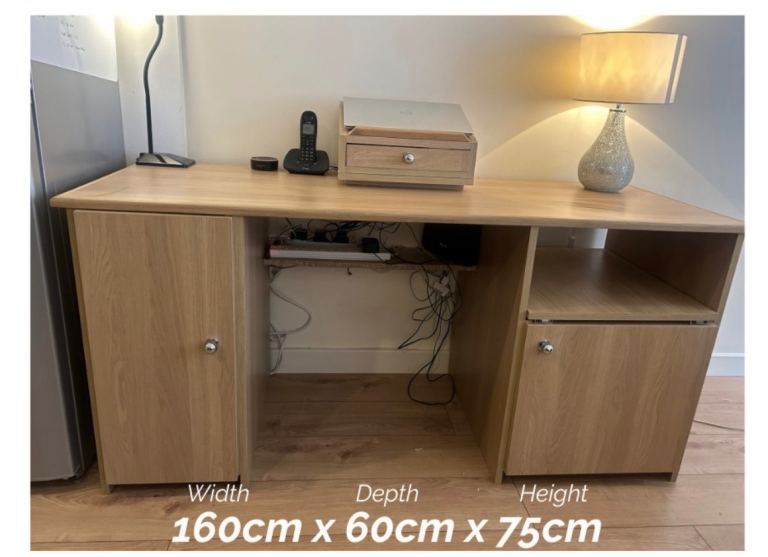 Bespoke Solid Wood Office Desk