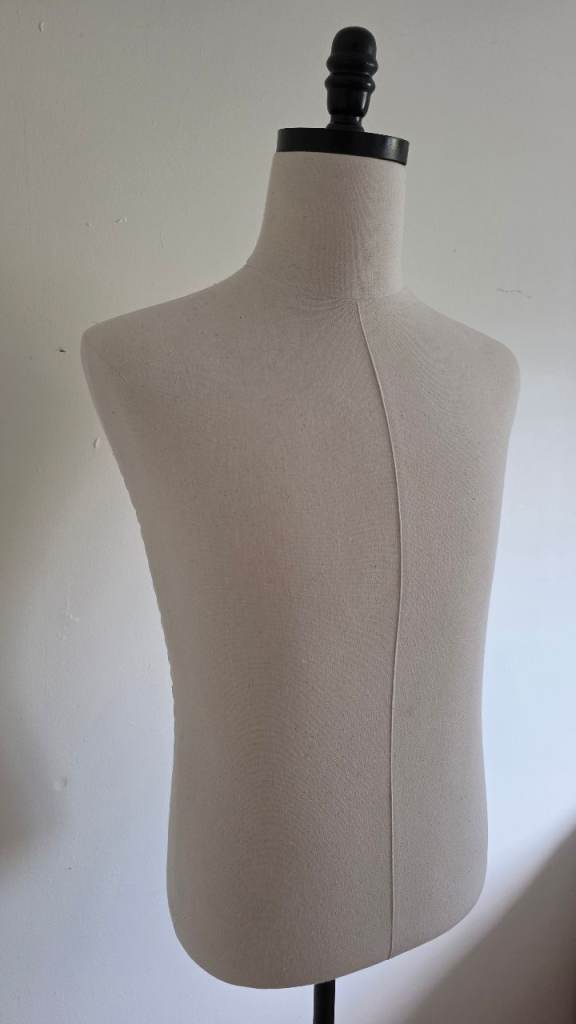 Adjustable Mannequin Male Dress Form on Wheels – Good Condition